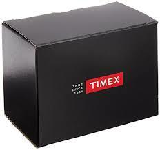 Timex Mens Expedition Black Dial Tan Leather Scout 43 Watch