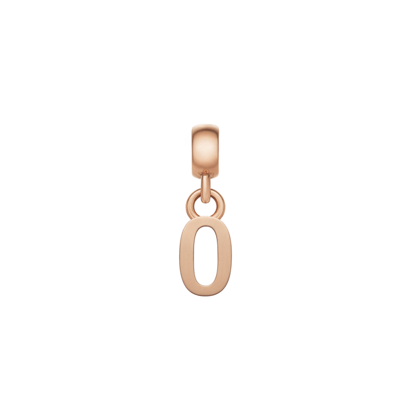 Daniel Wellington Letter Charm Rose Gold