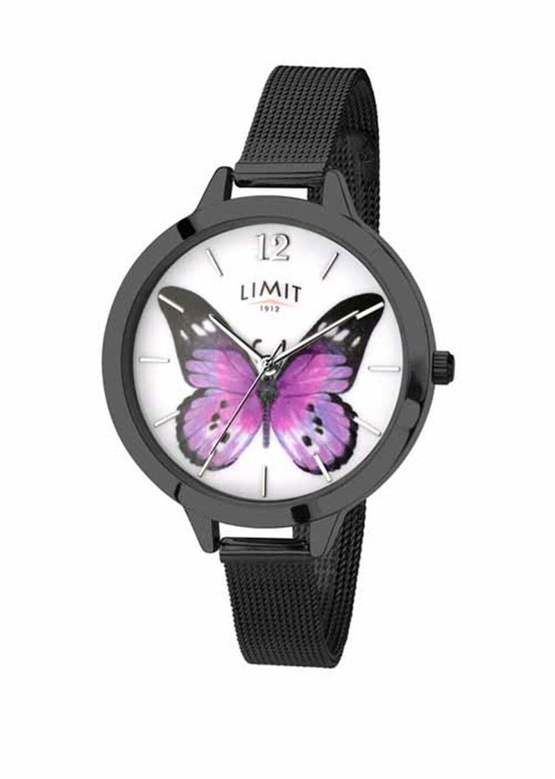 Limit Purple Butterfly 34MM Womens Watch L6274