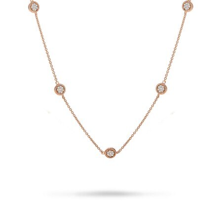 Georgini Karat Rose Gold 16 Inch Necklace