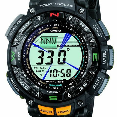 Casio pathfinder solar sale