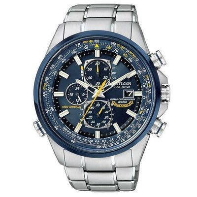 Citizen Blue Angels Atomic Radio Controlled Chrono At8020-54L - Mens Watch