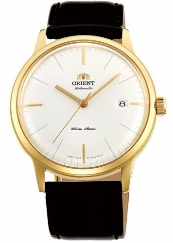 Orient Bambinorient Automatic Dress With White Dial Gold Tone Case Men ...