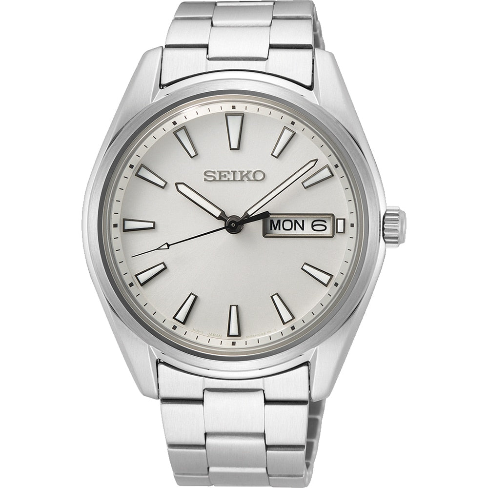 Seiko Daywear Steel Band Men's Watch SUR339P