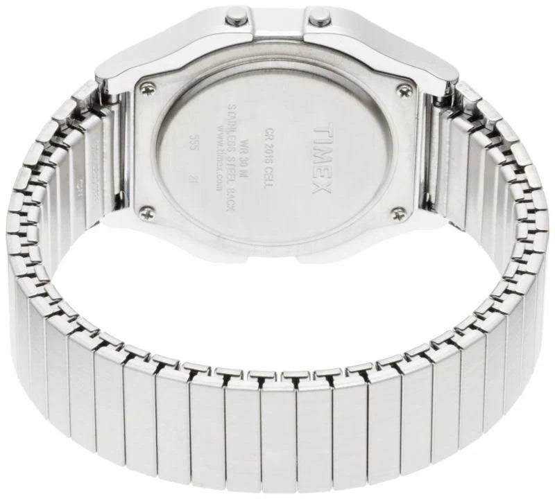 Timex cr2016 2025 cell stainless steel