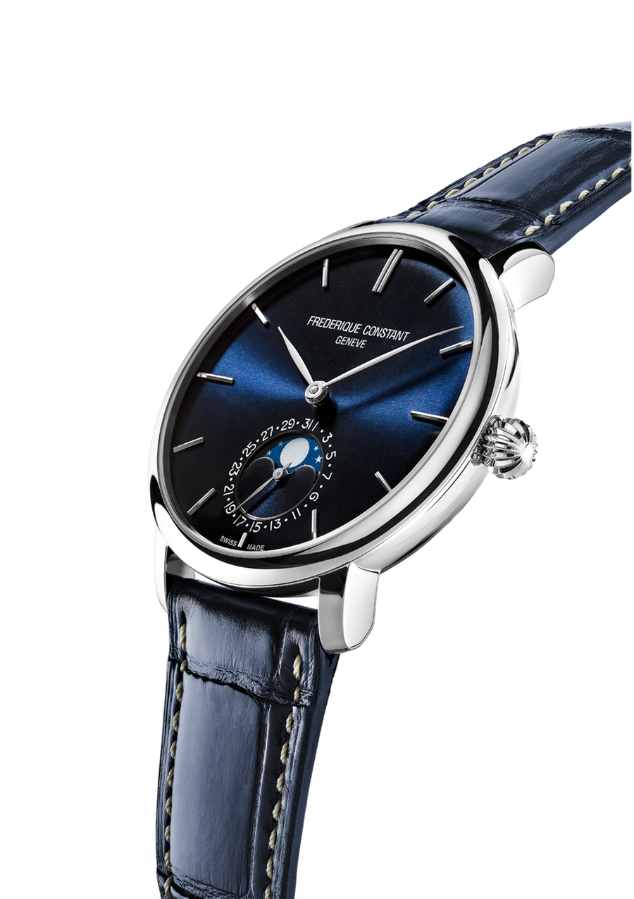 バーゲンで Frederique FC Manufacture Moonphase Slimline Constant 時計