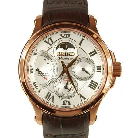 Moonphase Seiko Kinetic Drive Seiko Premier Kinetic Direct Drive