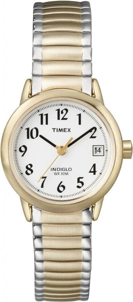 Timex Easy Reader Two Tone Stainless Steel Expansion Band T2H381 Wom Watch Direct