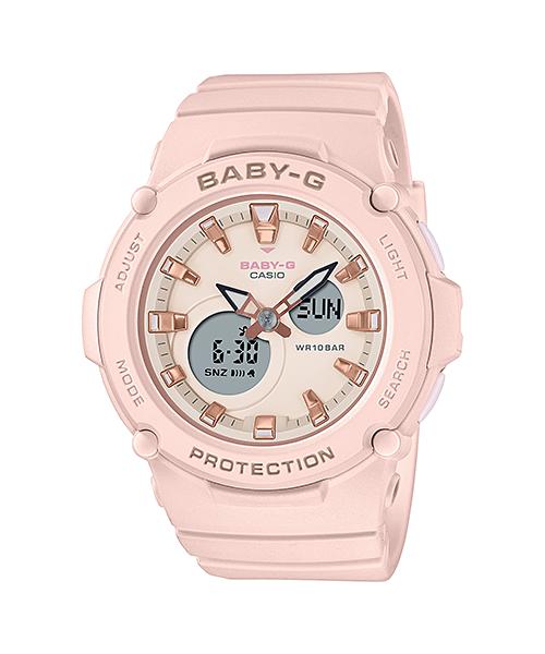 Baby-G DUO Outdoor Pink Resin Band Watch BGA275-4A