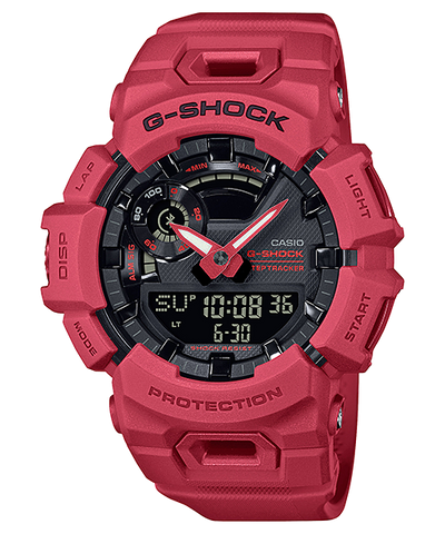 G Shock Red Out Sports Edition Bluetooth Watch GBA900RD 4A Watch Direct
