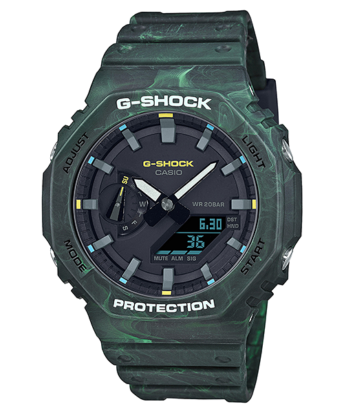 G-Shock CasiOak Carbon Core Mystic Forest GA2100FR-3A