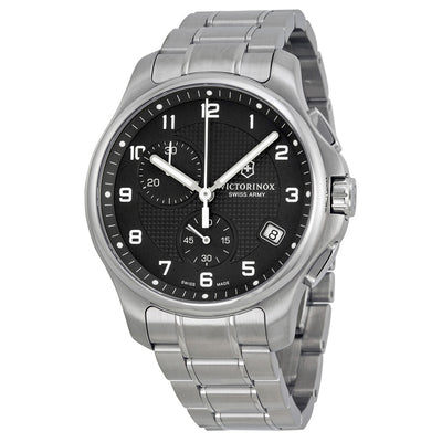 Victorinox Officers Chronograph Stainless Steel Mens Watch 241592