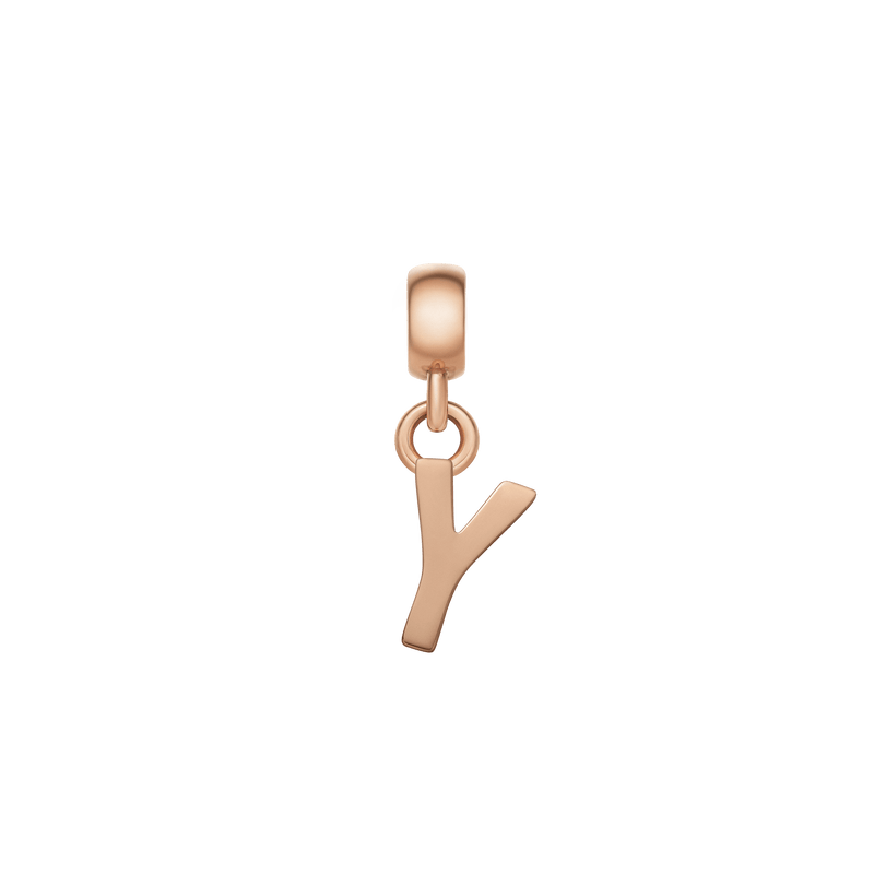 Daniel Wellington Letter Charm Rose Gold